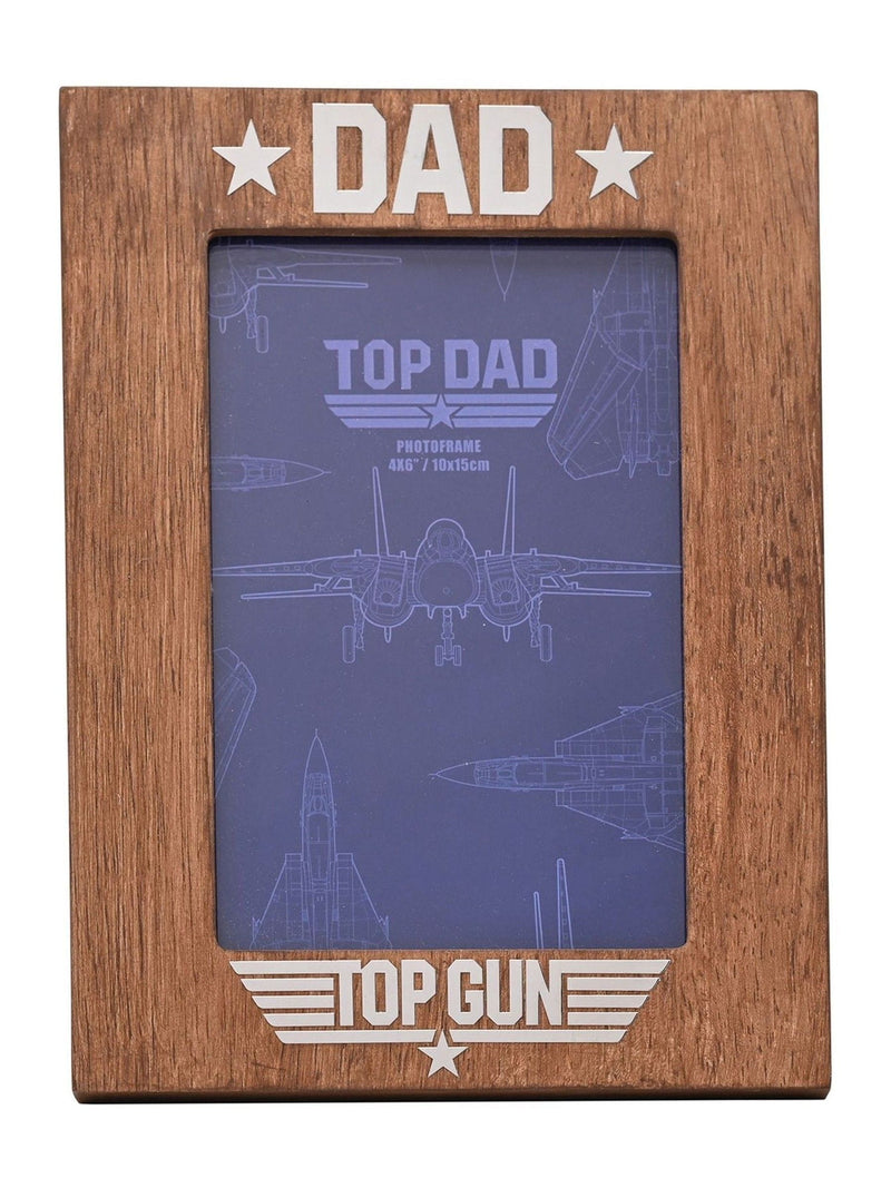 Widdop Top Gun Top Dad photo frame 14.5cm x 19.5cm (British brand)