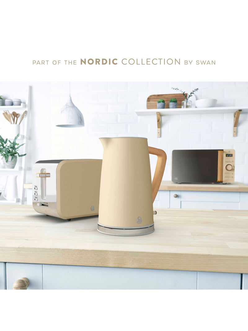 Swan Nordic 2 Slice Toaster Oatmeal (British brand)