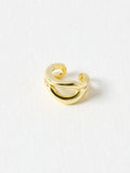 Oliver Bonas Gold Galia Wavy Plated Ear Cuff