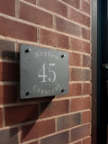 Personalised Slate House Sign by PMC