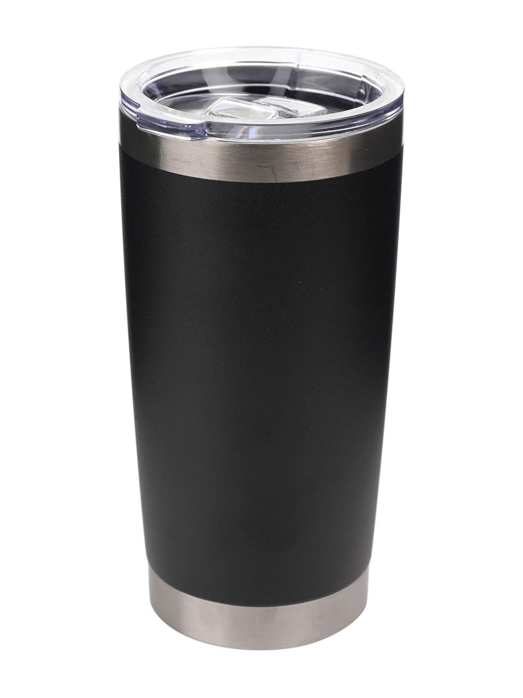 Widdop Black Harvey Makin steel tumbler 20oz, imported from the UK