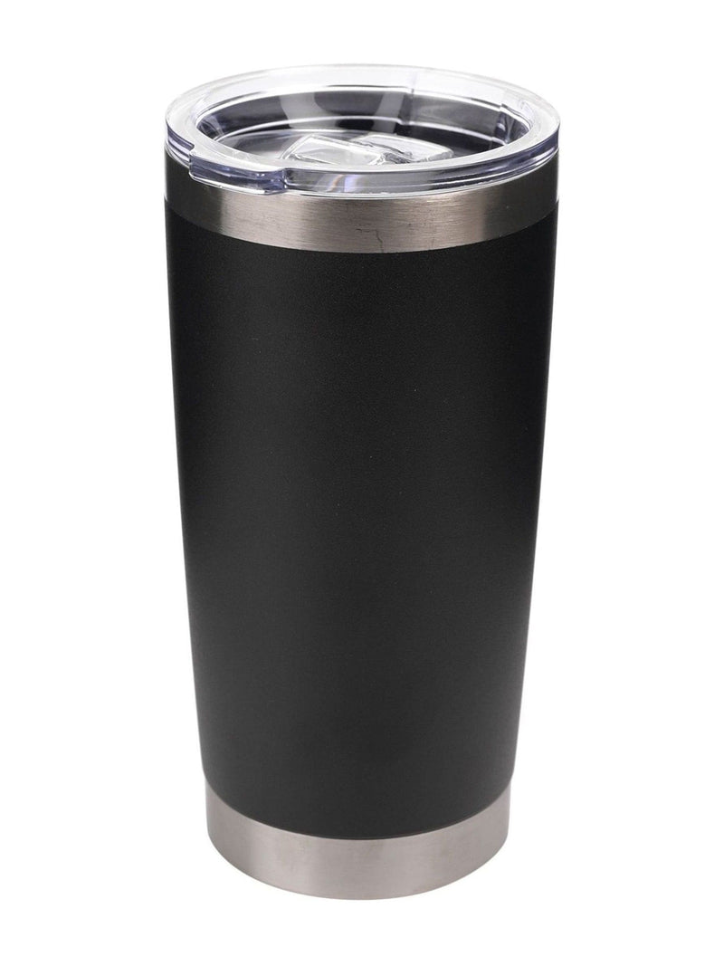Widdop Black Harvey Makin steel tumbler 20oz, imported from the UK