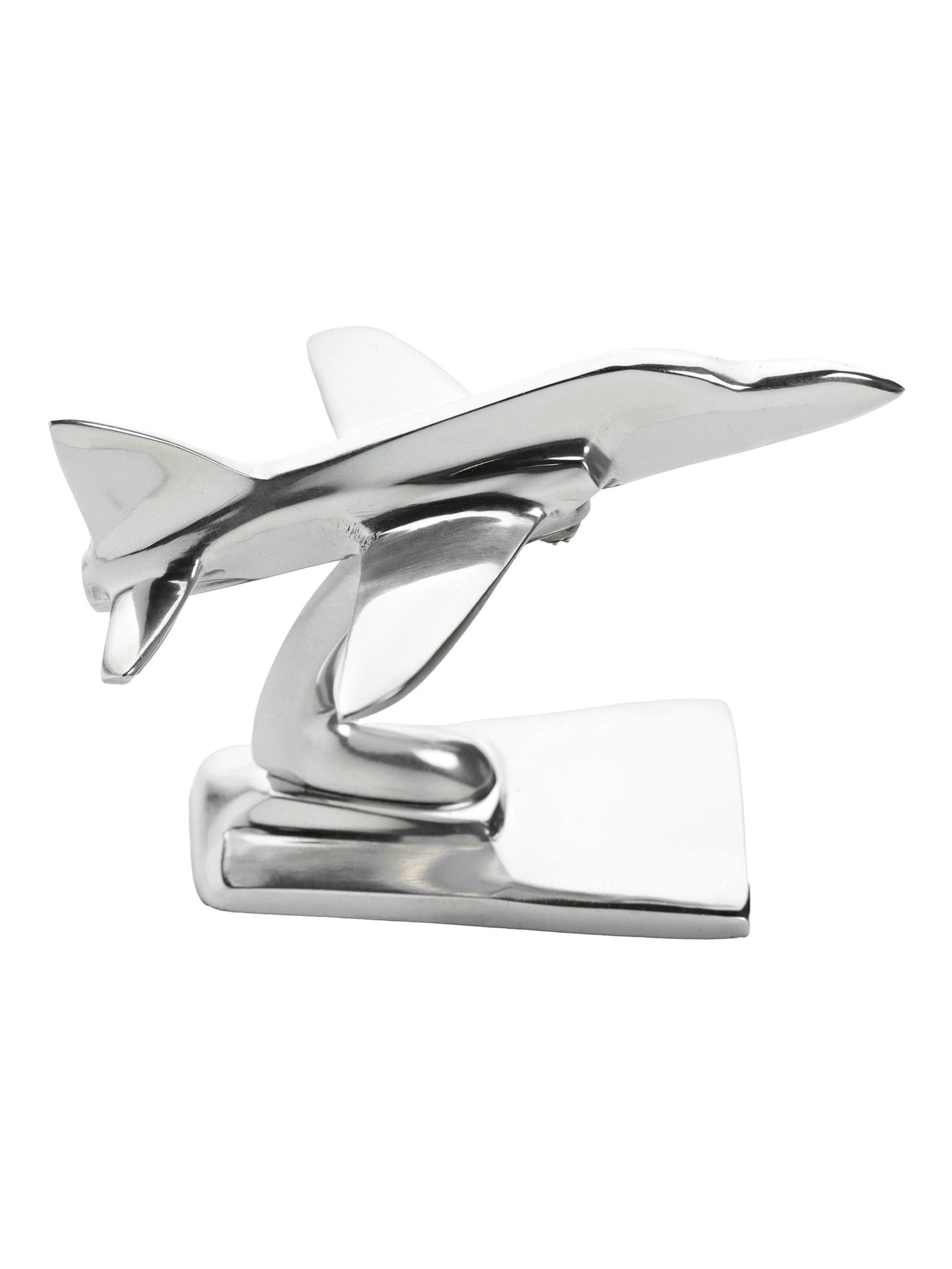 HARVEY MAKIN Silver Military Heritage 6-inch metal Hawk model (British brand)