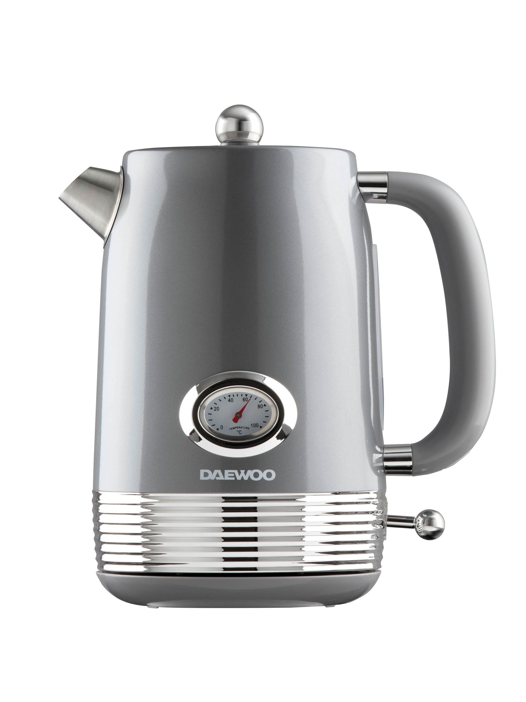Daewoo Grey Denver 1.5L kettle - British product
