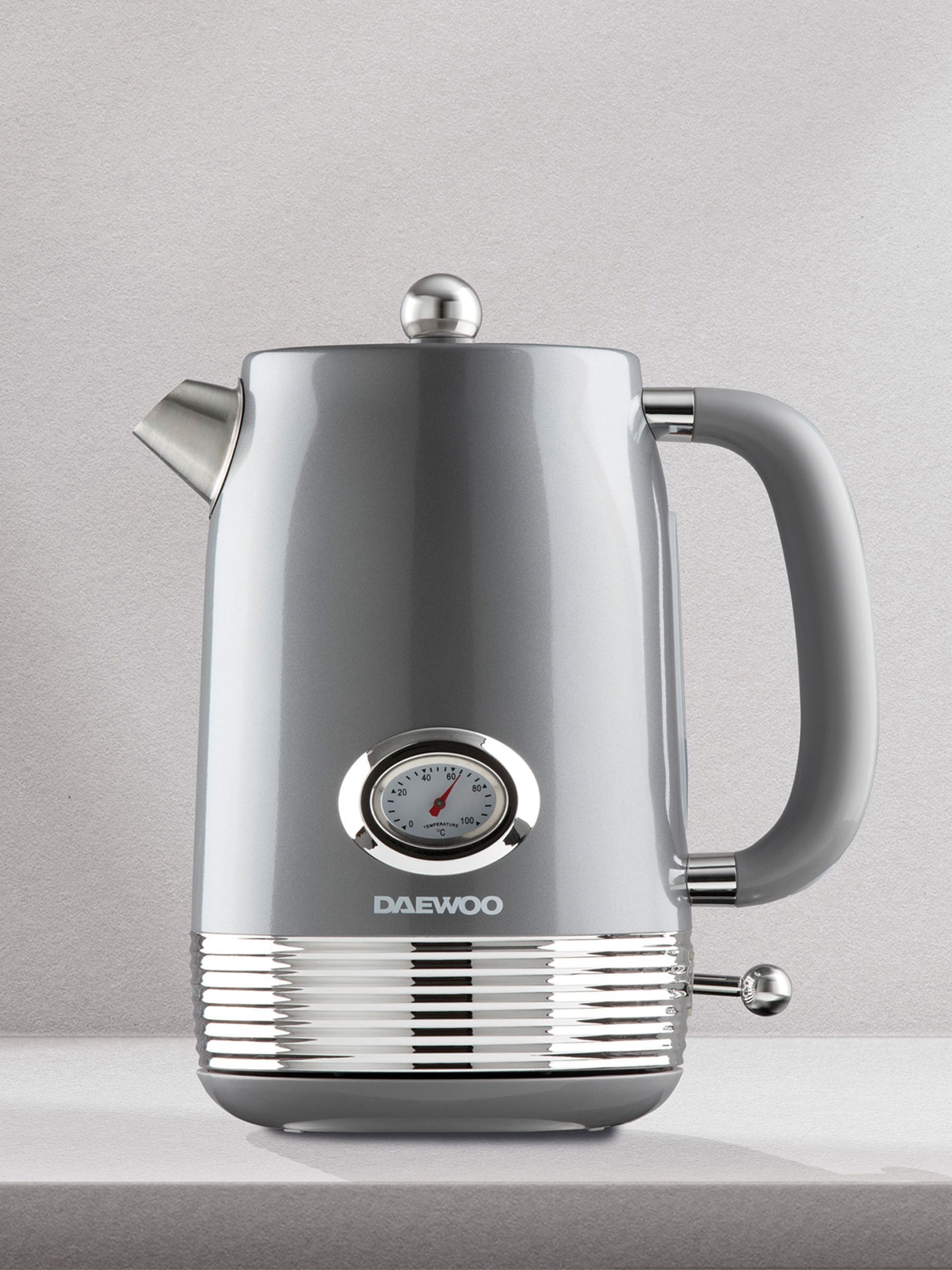 Daewoo Grey Denver 1.5L kettle - British product