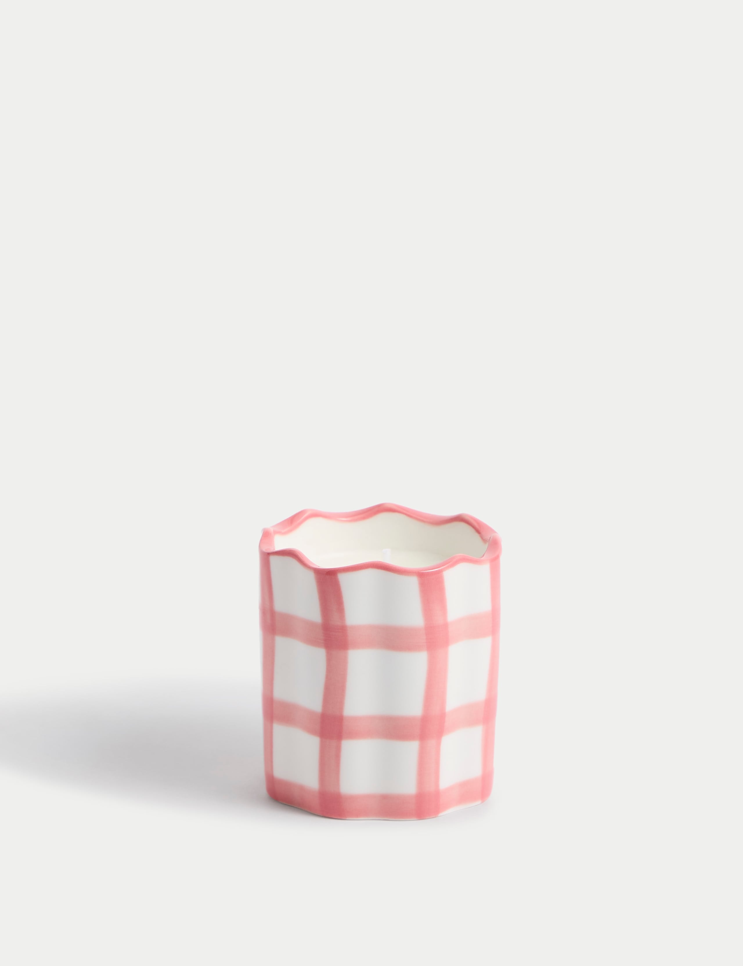 Yuzu and Pomegranate Check scented candle 20 hour burn (British brand)