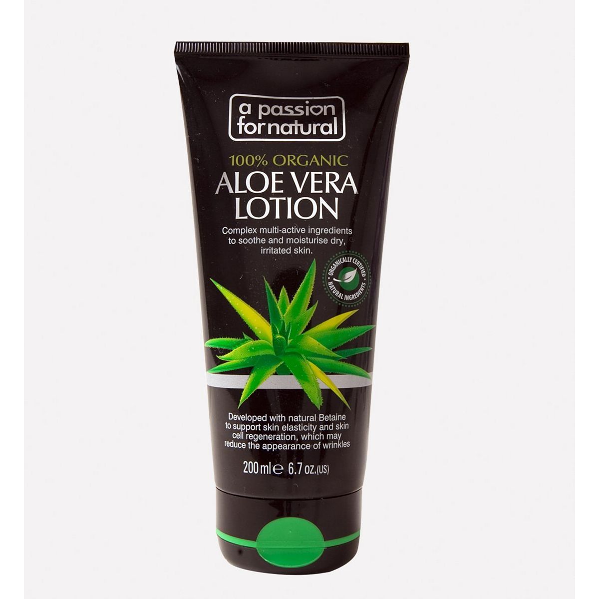 A passion For Natural Aloe Vera Lotion - 200ml - McGrocer