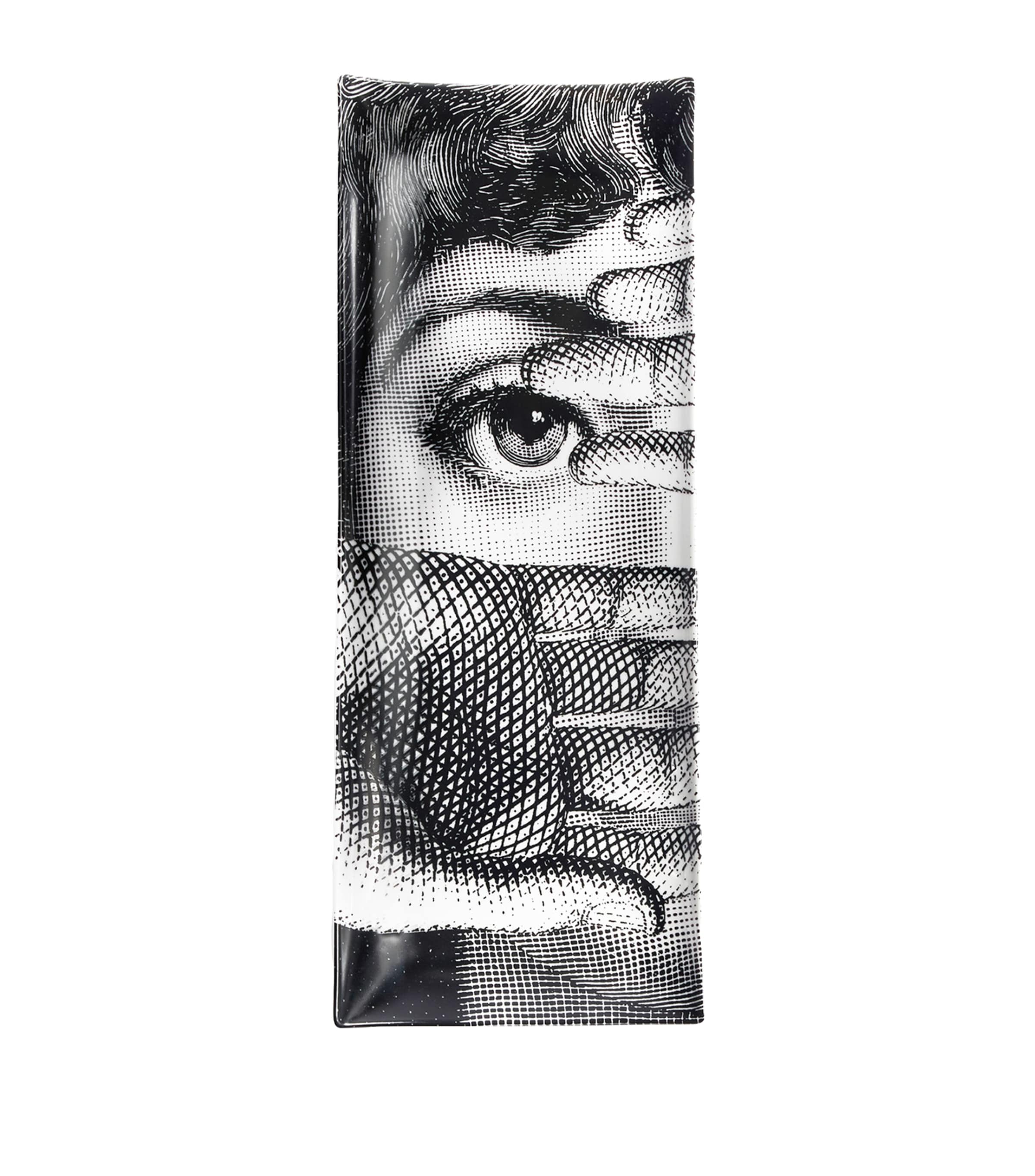 Fornasetti Tema e Variazioni No. 154 ceramic tray 38cm x 14.5cm - British product