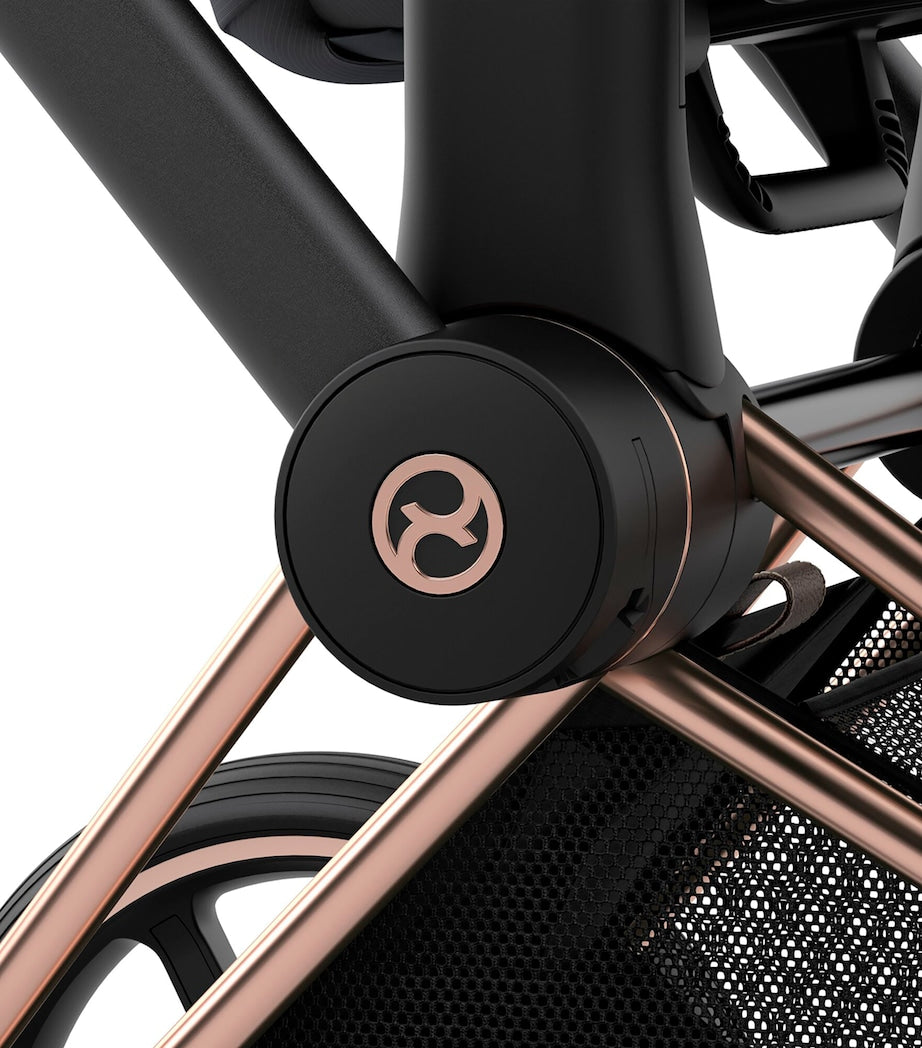 Cybex ePRIAM Pushchair - Rosegold/ Mirage Grey