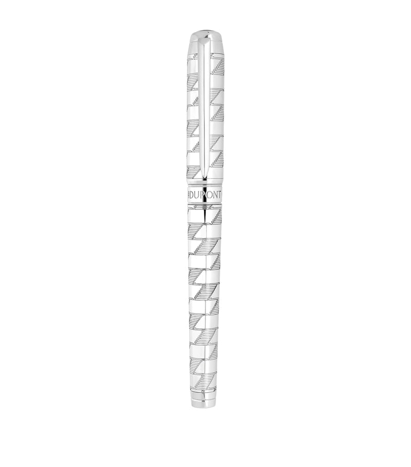 S.T. Dupont Extra Large Monogram 1872 Line D Eternity Fountain Pen (British brand)