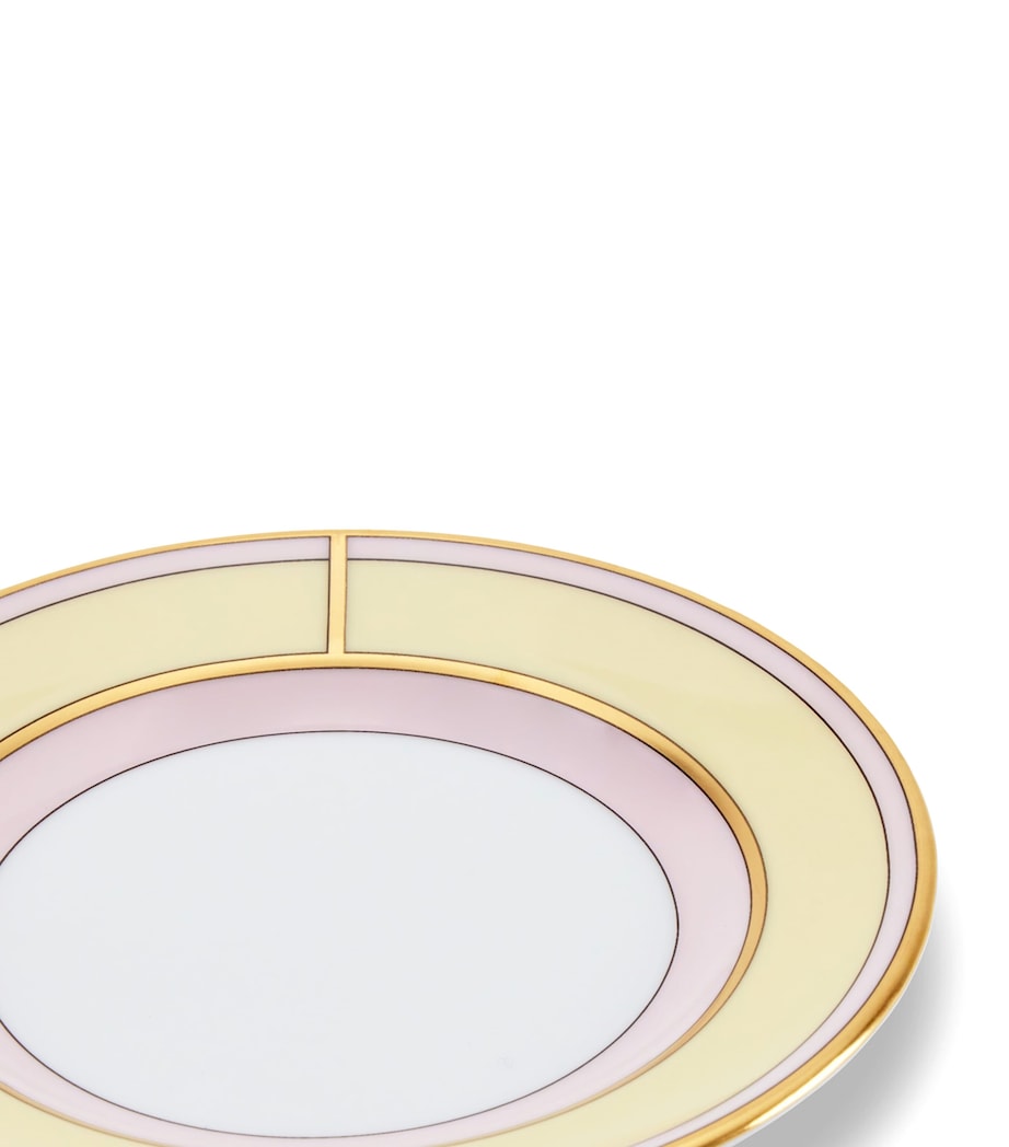 GINORI 1735 Giallo coffee saucer 12.5cm - British product