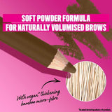 NYX Professional Makeup Powder Louder Brow Pencil 05, imported from the UK