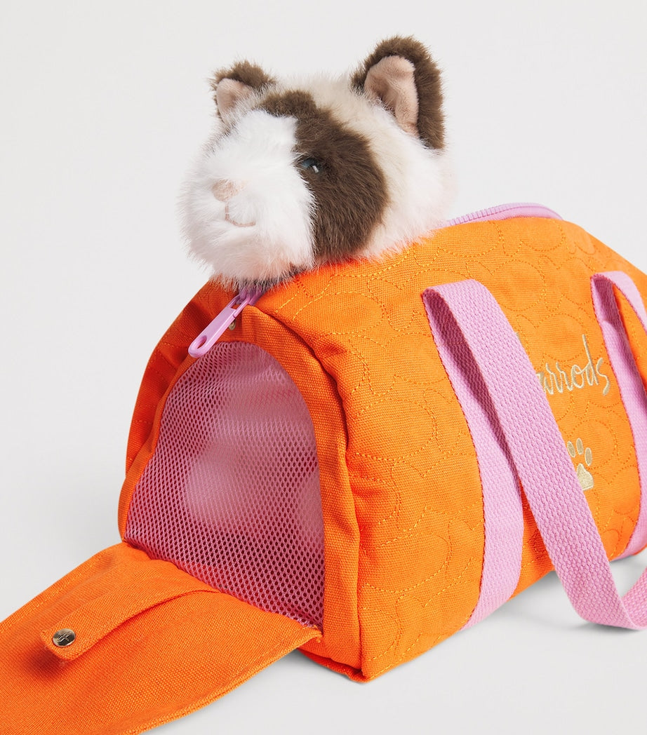 Harrods Cat In A Bag Toy Set (35cm)