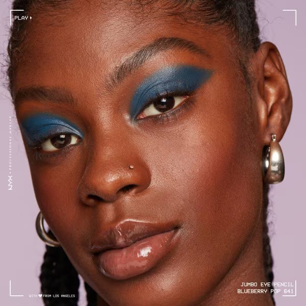 NYX Jumbo Eye Pencil Blueberry Pop, imported from the UK