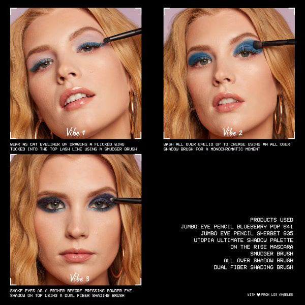 NYX Jumbo Eye Pencil Blueberry Pop, imported from the UK
