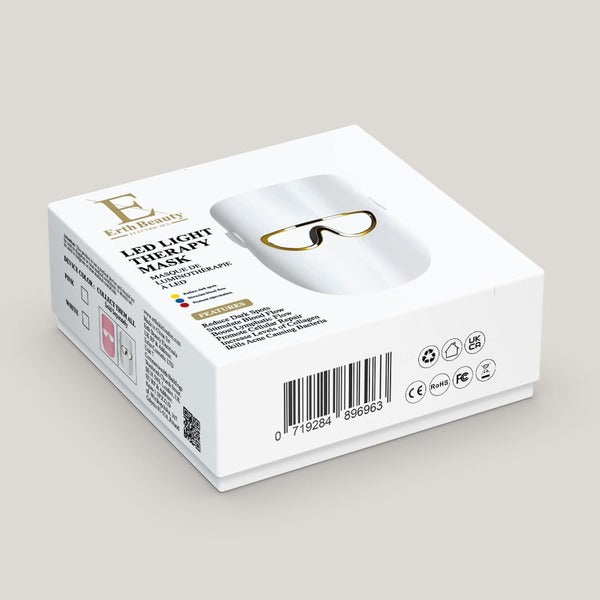 Erth Beauty Electricals LED Light Therapy Mask White - British product