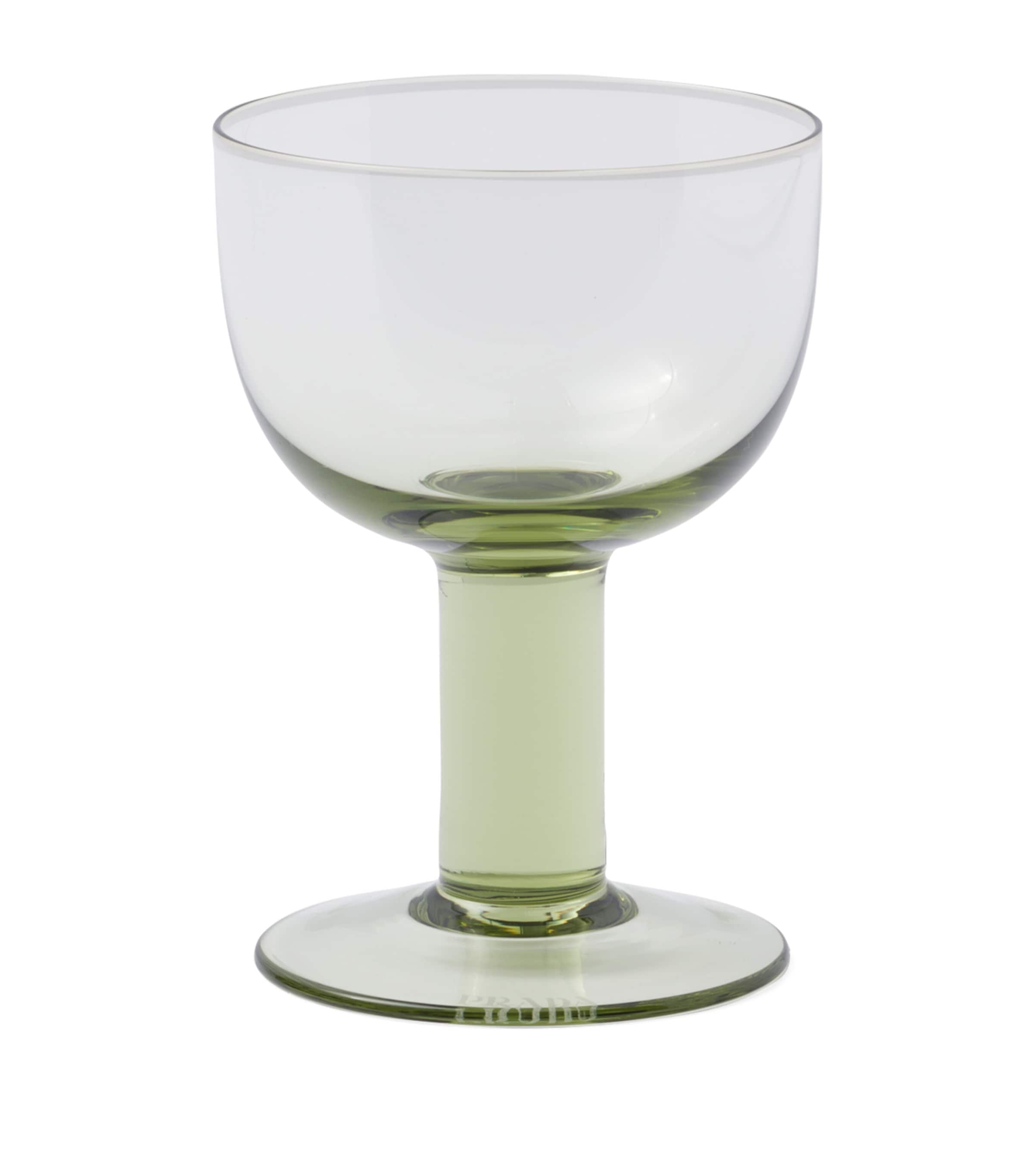 Prada red wine glasses set of 2, imported from the UK