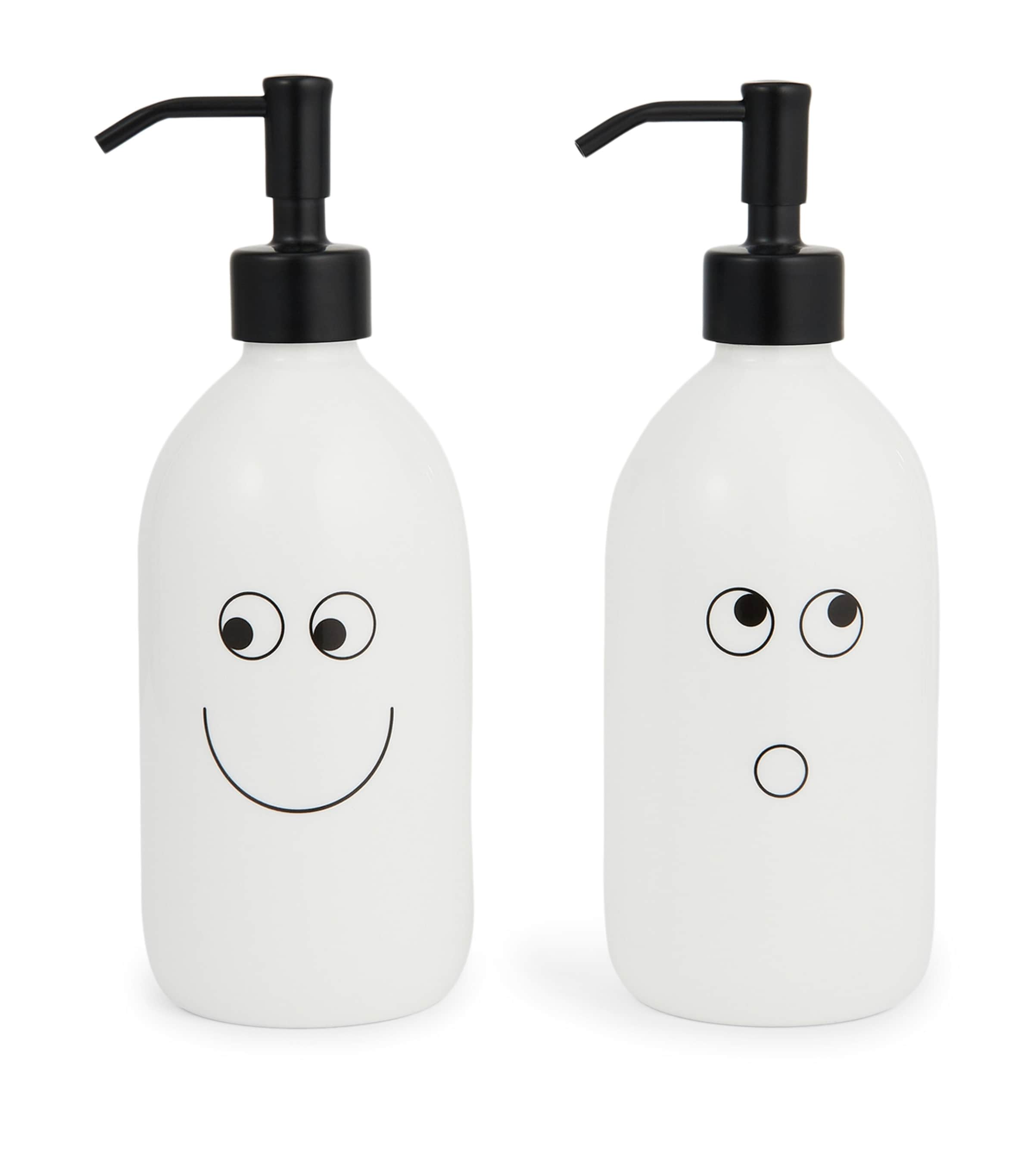 Anya Hindmarch bone china hand and body wash dispenser set - British product