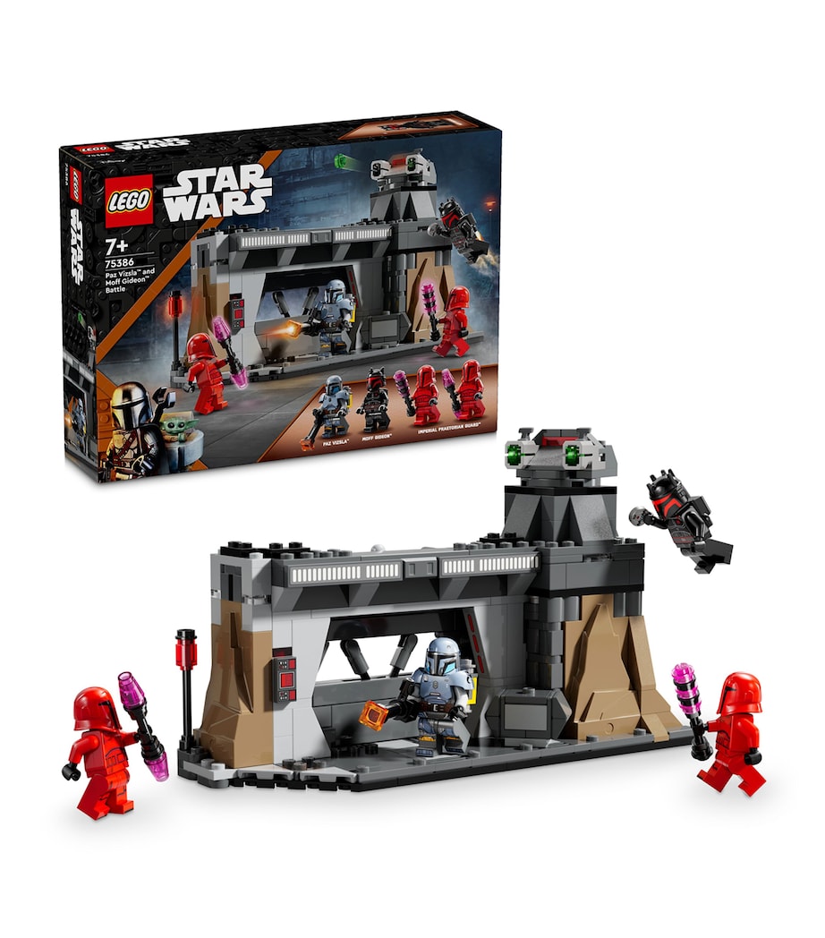 Lego Star Wars Paz Vizsla and Moff Gideon Battle 75386