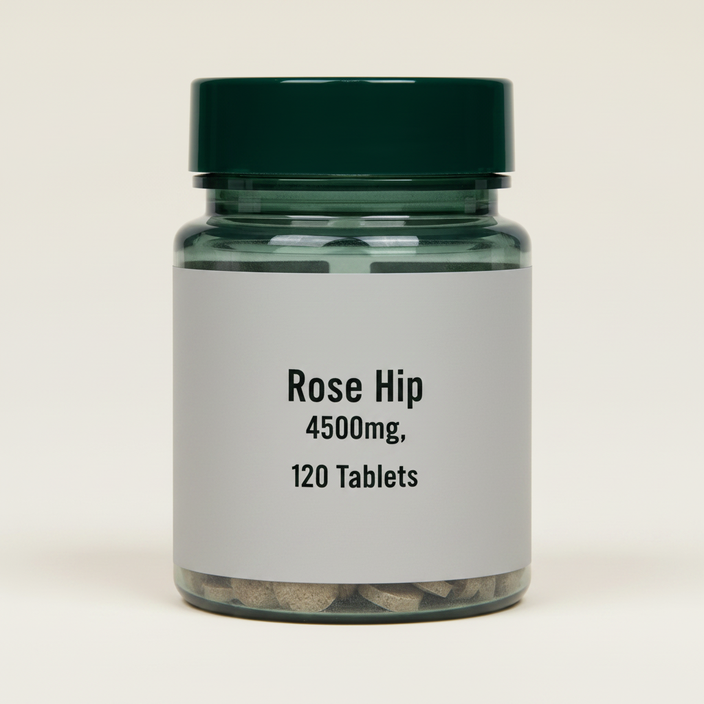 Holland & Barrett Rose Hip tablets 120 count, UK version