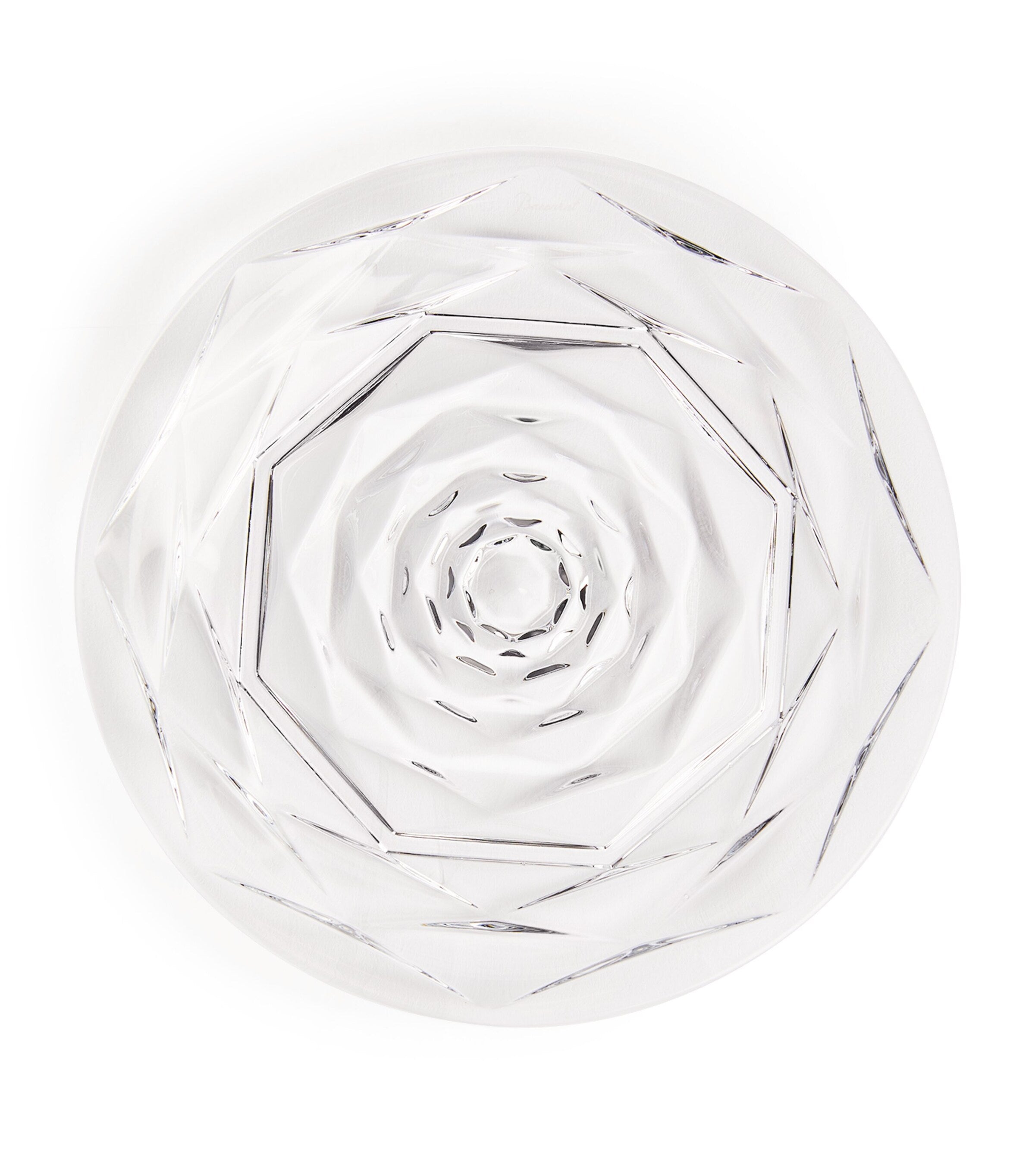 Baccarat Swing crystal plate 13cm - British product