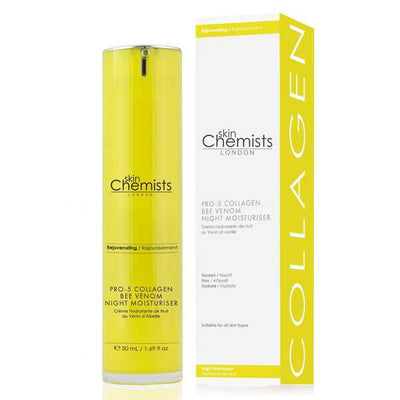 skinChemists Pro-5 Collagen Bee Venom Night Moisturizer Night Cream