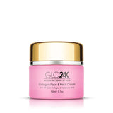 GLO24K Collagen Face & Neck Cream moisturiser, UK version