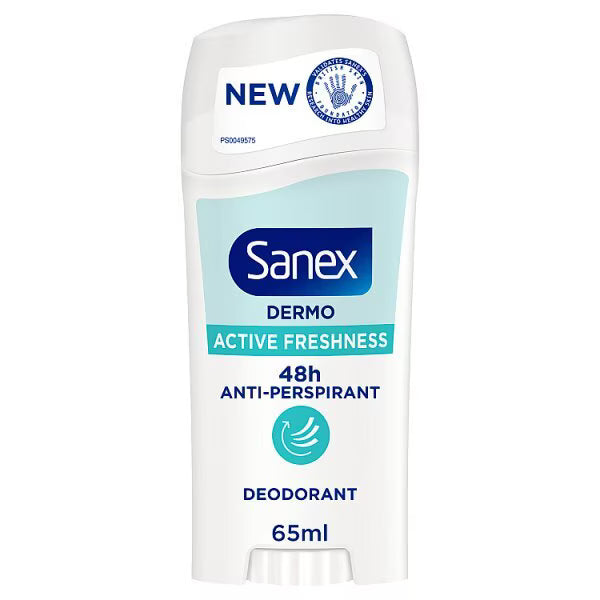 Sanex Antiperspirant Stick Active Freshness 65ml (British brand)