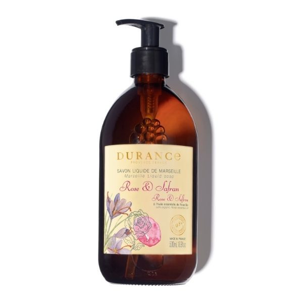 Durance liquid soap Rose Saffron 500ml - British product