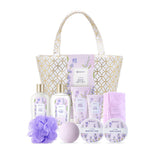Livingandhome Lavender Spa Bath Gift Set 10pcs, UK version
