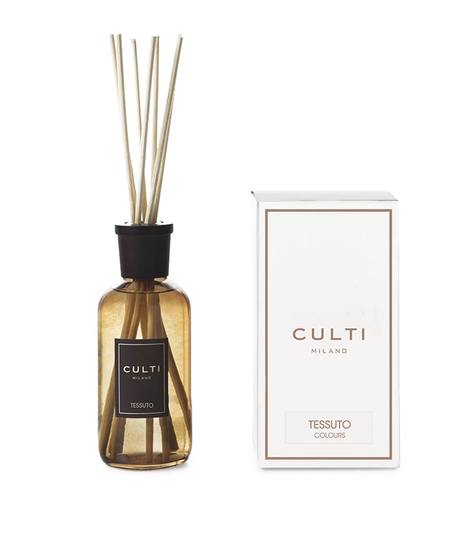 Home Fragrance Diffuser in Brown Glass Bottle with Natural Rattan Reeds, 250ml