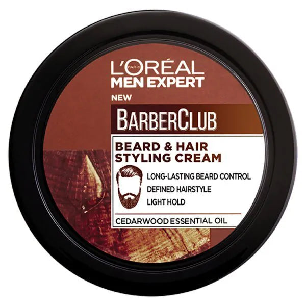L'Oreal Barber Club Beard Styling Cream 75ml, UK version