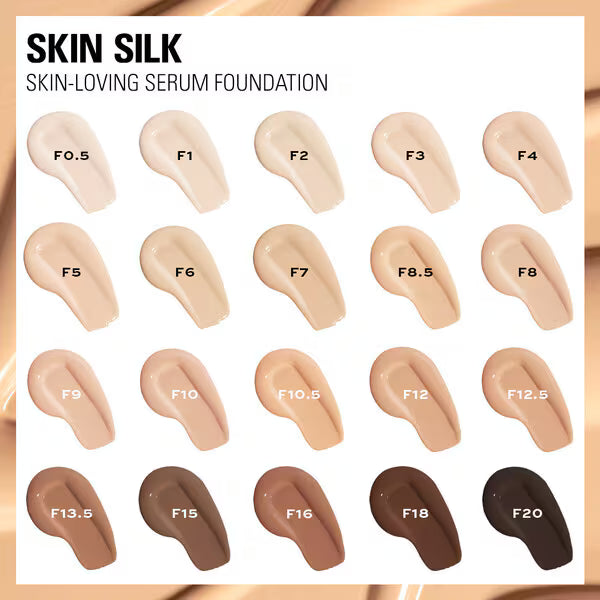 Revolution Skin Silk Serum Foundation F7, imported from the UK