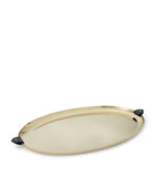 Ralph Lauren Home stainless steel serving platter 45cm x 30cm, imported from the UK