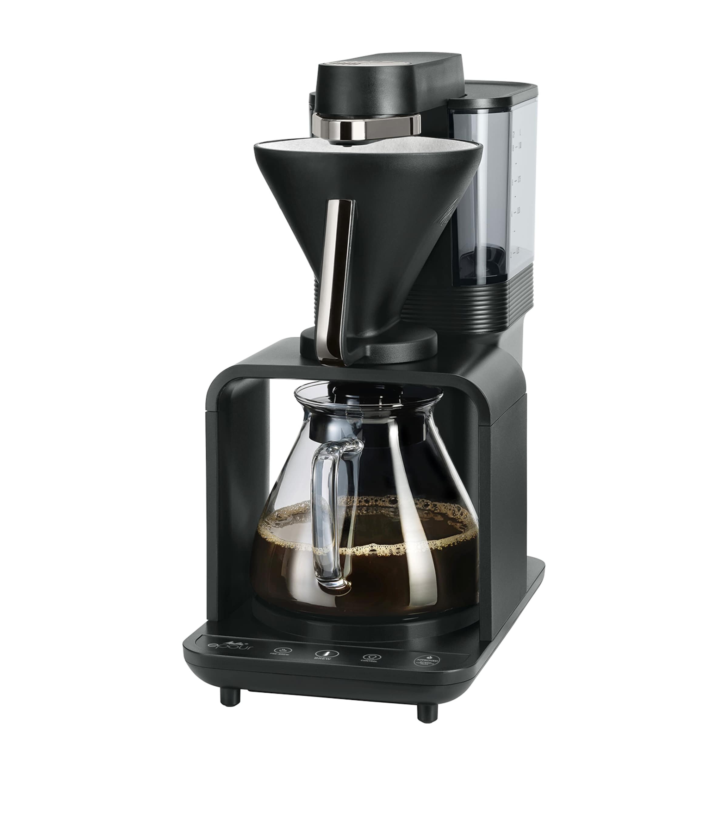 Melitta EPOUR Chrome coffee machine, imported from the UK