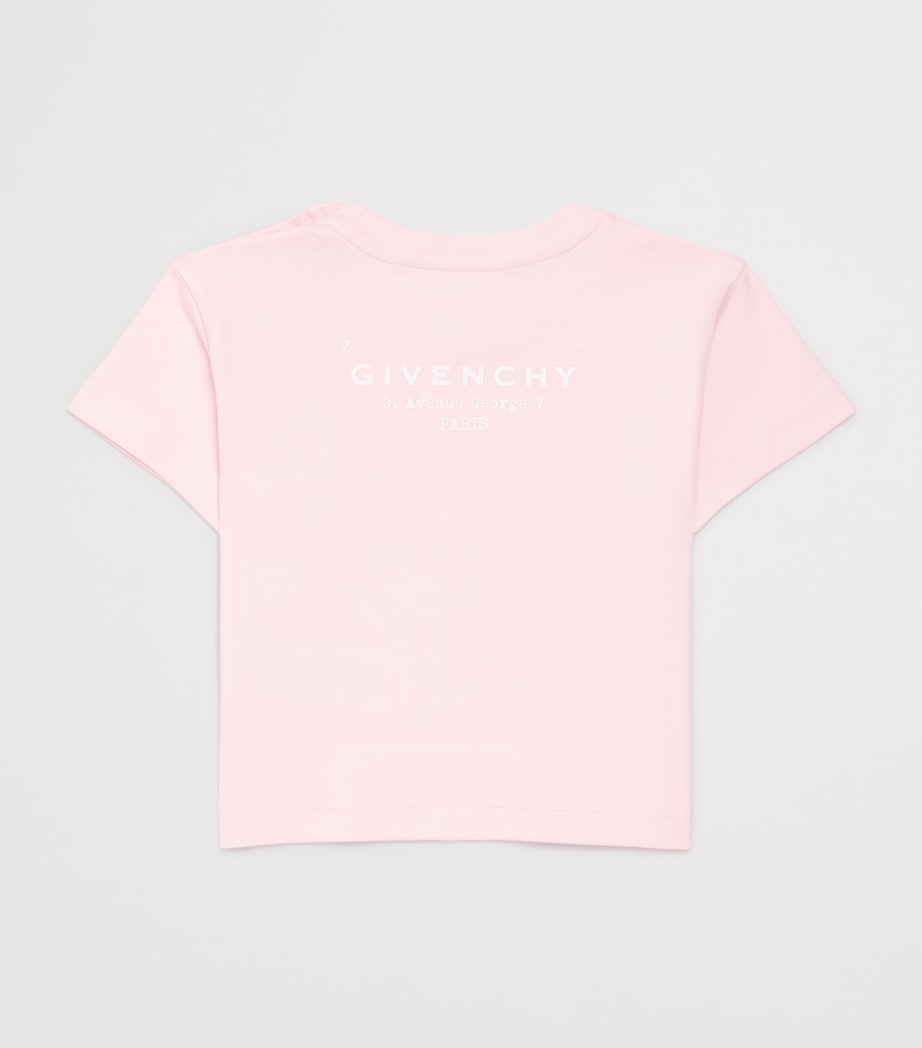 Givenchy Kids Cotton Logo T-Shirt 2-18 years, UK version