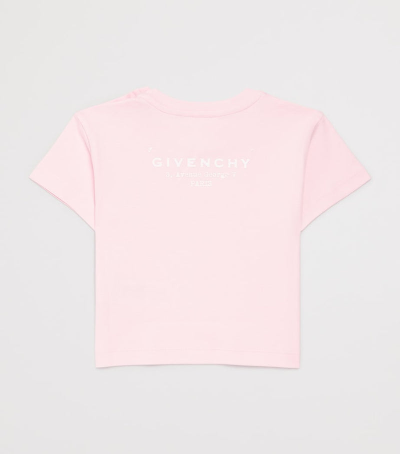 Givenchy Kids Cotton Logo T-Shirt 2-18 years, UK version