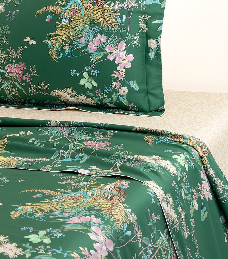 Yves Delorme Contes Super King flat sheet 270cm x 295cm (British brand)