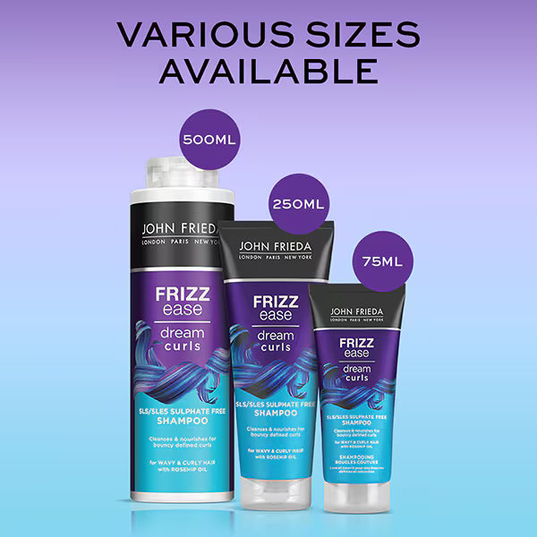 John Frieda Dream Curls Shampoo 250ml, UK version