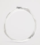 The Ouze sterling silver and emerald scatter signet ring (British brand)
