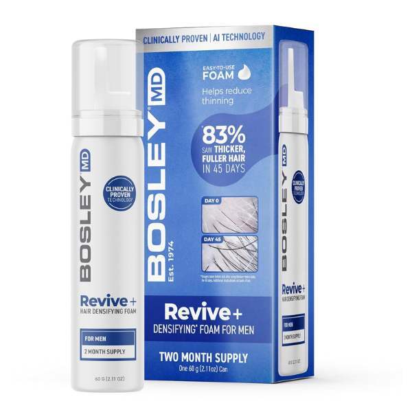 BosleyMD MENS REVIVE+ Hair Regrowth Treatment 60g - British product