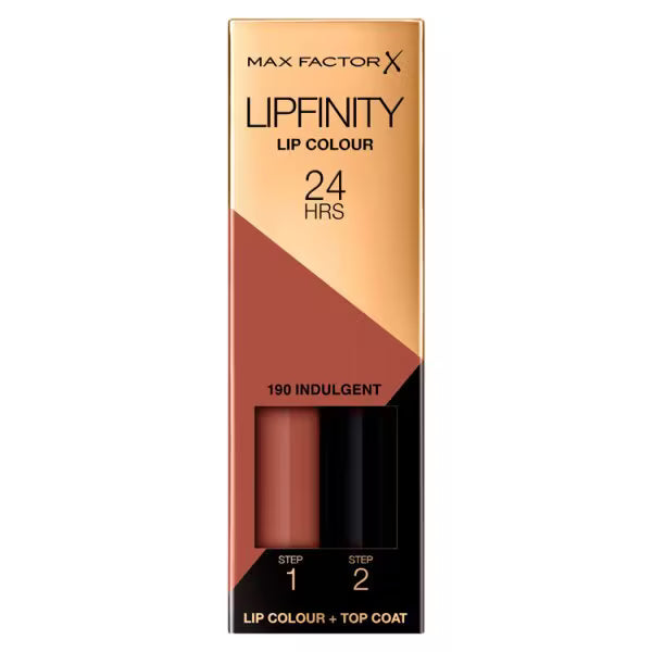 Max Factor Lip Colour 190 Indulgent, imported from the UK