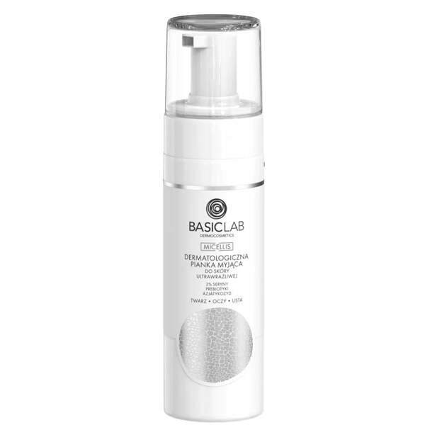 BasicLab Dermatological Cleansing Foam Sensitive Skin 150ml - British product