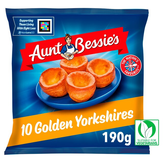Aunt Bessie's 10 Glorious Golden Yorkshire Puddings    190g - McGrocer