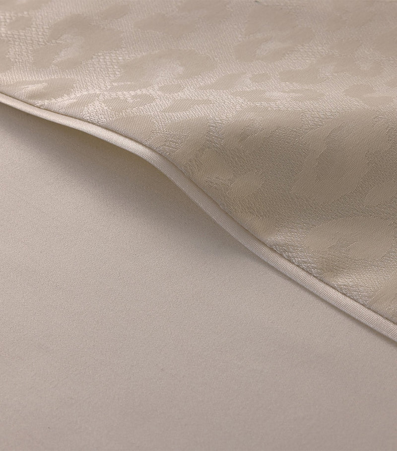 Yves Delorme Leopard Super King flat sheet 270cm x 295cm (British brand)