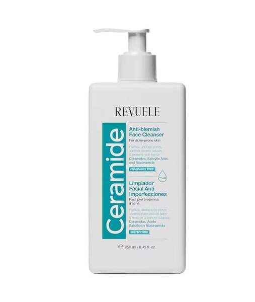 Revuele Ceramide Anti Blemish Cleanser, imported from the UK