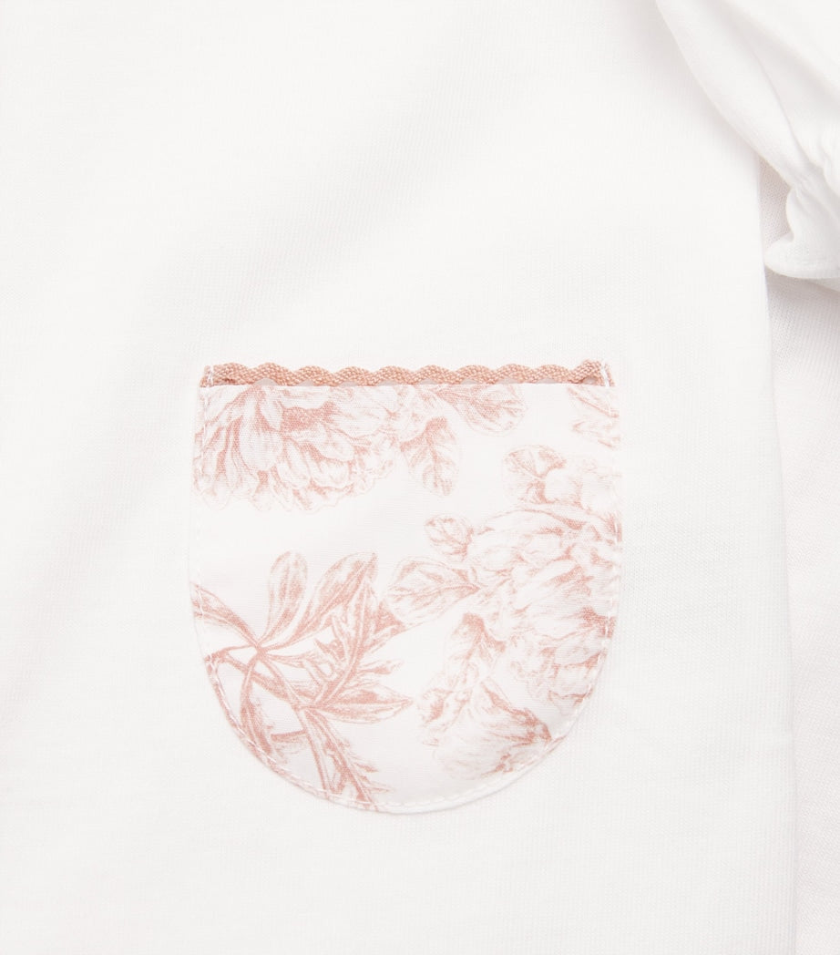 Tartine et Chocolat cotton embroidered all-in-one 0-24 months (British brand)