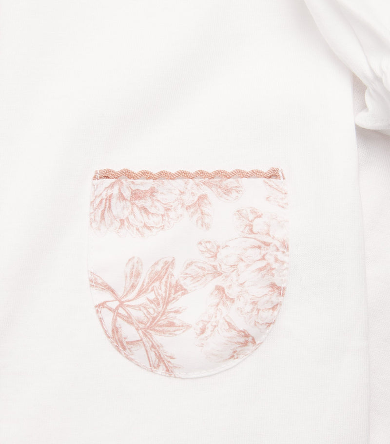 Tartine et Chocolat cotton embroidered all-in-one 0-24 months (British brand)