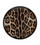 Dolce&Gabbana Casa Set of Two Leopard Print Bread Plates (17cm)