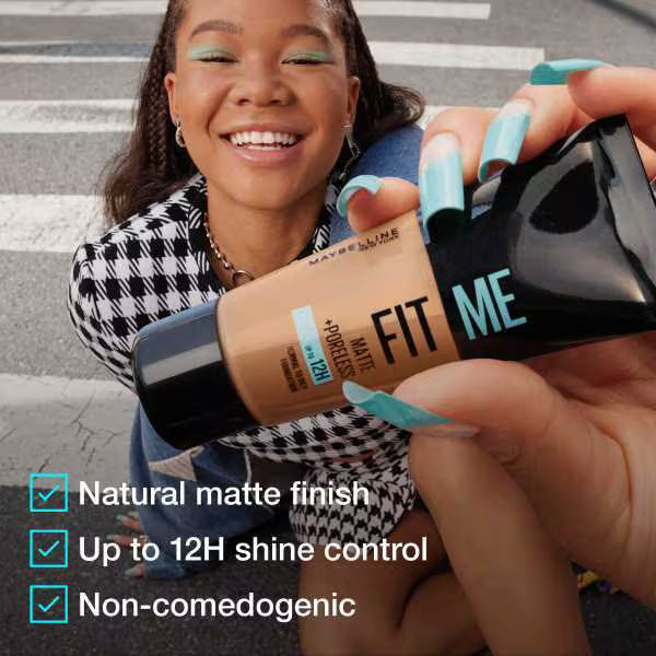 Maybelline Fit Me Foundation 120 Classic Ivory, imported from the UK